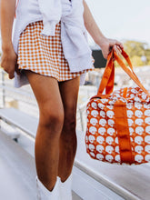 Everyday Duffle - Burnt Orange Blitz